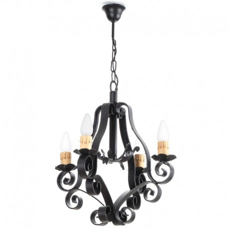 Begonia 4 luces velas