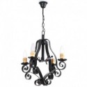 Begonia 4 luces velas